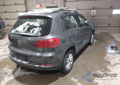 2016 Volkswagen Tiguan R-Line/S/Se/Sel from USA, damaged, VIN WVGBV7AX8GW587548